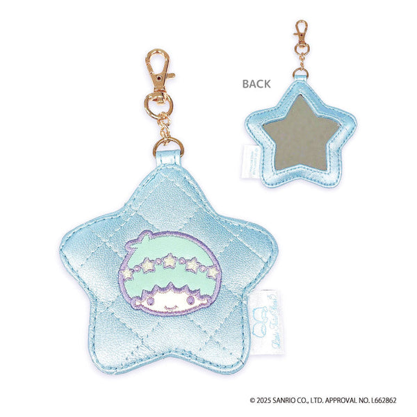 『リトルツインスターズ      Dreamy Journey』リトルツインスターズ キルティング星型ミラー キキ